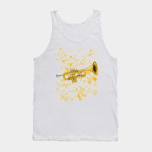 Trumpet Teacher Trumpeter Brass Musician Tank Top